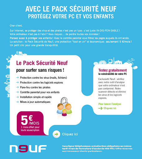 Newsletter Neuf