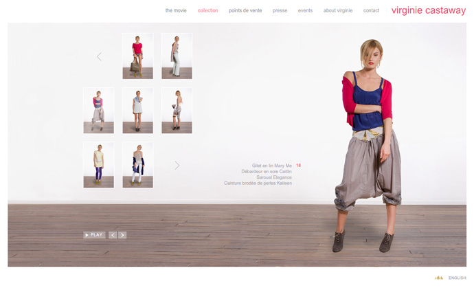 collection virginie castaway