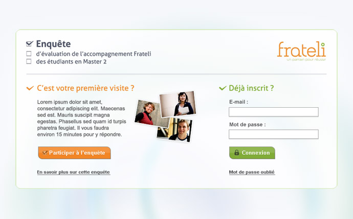 Page d'accueil